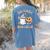 Daycare Boo Crew Groovy Halloween Floral Ghost Kid Teacher Women's Comfort Colors T-Shirt Back Print Blue Jean Daycare Boo Crew Groovy Halloween Floral Ghost Kid Teacher Women's Comfort Colors T-Shirt Back Print Blue Jean