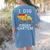 I Dig Kindergarten Student Teacher Construction First Day Women's Comfort Colors T-Shirt Back Print Blue Jean