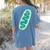DIY Mitochondria Costume Biology Teacher Halloween Women's Comfort Colors T-Shirt Back Print Blue Jean