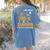 I Don't Need A Costume I'm A Pre-K Teacher Halloween Men Women Women's Comfort Colors T-Shirt Back Print Blue Jean
