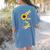 Dragonfly Sunflower Teacher Growth Mindset Choose To Shine Women's Comfort Colors T-Shirt Back Print Blue Jean