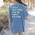 Drama Theater Theatre Teacher Beautiful Day To Teach Cute Women's Comfort Colors T-Shirt Back Print Blue Jean