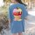 Dripping Apple Ice Cream Cone Cute Teacher Appreciation Women's Comfort Colors T-Shirt Back Print Blue Jean Dripping Apple Ice Cream Cone Cute Teacher Appreciation Women's Comfort Colors T-Shirt Back Print Blue Jean