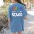 Dyslexia Awareness Month Dyslexia Teacher Therapist Women's Comfort Colors T-Shirt Back Print Blue Jean