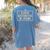 Easily Distracted By Rocks Geology Teacher Women's Comfort Colors T-Shirt Back Print Blue Jean