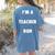 Easy Halloween Teacher Costume Shirt For Men Women Kids Women's Comfort Colors T-Shirt Back Print Blue Jean