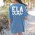 English Language Art Teacher Crew ELA Squad English Teacher Women's Comfort Colors T-Shirt Back Print Blue Jean English Language Art Teacher Crew ELA Squad English Teacher Women's Comfort Colors T-Shirt Back Print Blue Jean