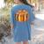 Fall Book Halloween Costume Autumn Pumpkin Teacher Kids Women's Comfort Colors T-Shirt Back Print Blue Jean Fall Book Halloween Costume Autumn Pumpkin Teacher Kids Women's Comfort Colors T-Shirt Back Print Blue Jean