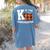 Fall Kindergarten Teacher K Is For Buffalo Plaid Pumpkin Women's Comfort Colors T-Shirt Back Print Blue Jean Fall Kindergarten Teacher K Is For Buffalo Plaid Pumpkin Women's Comfort Colors T-Shirt Back Print Blue Jean