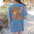 Fall In Love With Science Math Teacher Fall Thanksgiving Women's Comfort Colors T-Shirt Back Print Blue Jean