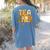 Fall Teacher Pumpkin Coquette Bow Autumn Classroom Women's Comfort Colors T-Shirt Back Print Blue Jean Fall Teacher Pumpkin Coquette Bow Autumn Classroom Women's Comfort Colors T-Shirt Back Print Blue Jean
