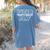 Field Day 2025 Fourth Grade School Teacher Kids Red Women's Comfort Colors T-Shirt Back Print Blue Jean