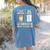 First Coffee Then Data SPED Teacher Taking a Break Women's Comfort Colors T-Shirt Back Print Blue Jean
