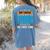 If At First You Don't Succeed Try Doing What Science Teacher Women's Comfort Colors T-Shirt Back Print Blue Jean