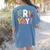Fri Yay Teacher Happy Friday Friyay Weekend Back To School Women's Comfort Colors T-Shirt Back Print Blue Jean