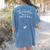 Fun Pregnant Teacher Announcement Idea- Footprints On Tummy Women's Comfort Colors T-Shirt Back Print Blue Jean Fun Pregnant Teacher Announcement Idea- Footprints On Tummy Women's Comfort Colors T-Shirt Back Print Blue Jean