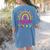 Future Kids Career Teacher Rainbow Boy Girl Graduations Women's Comfort Colors T-Shirt Back Print Blue Jean