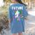 Future Teacher School Teacher Female Women's Comfort Colors T-Shirt Back Print Blue Jean Future Teacher School Teacher Female Women's Comfort Colors T-Shirt Back Print Blue Jean