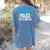 Grammar Police Comma Unit English Teacher Grammar Teacher For Men Women Women's Comfort Colors T-Shirt Back Print Blue Jean
