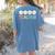 Groovy Teacher Cute Daisy Flower Retro Back To School Women's Comfort Colors T-Shirt Back Print Blue Jean Groovy Teacher Cute Daisy Flower Retro Back To School Women's Comfort Colors T-Shirt Back Print Blue Jean
