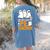 Halloween PE Teacher Shirt Can't Scare Me Women's Comfort Colors T-Shirt Back Print Blue Jean