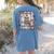 Halloween Skeleton Teacher I'Ll Just Wait Until It's Quiet Women's Comfort Colors T-Shirt Back Print Blue Jean Halloween Skeleton Teacher I'Ll Just Wait Until It's Quiet Women's Comfort Colors T-Shirt Back Print Blue Jean