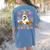 Halloween Teacher You Can't Scare Me I Teach Second Grade Women's Comfort Colors T-Shirt Back Print Blue Jean