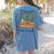 Halloween Teacher I'Ll Just Wait Until It's Quiet Women's Comfort Colors T-Shirt Back Print Blue Jean