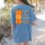 Halloween Teacher Shirt I Teach The Cutest Pumpkins In Patch Men Women Kids Women's Comfort Colors T-Shirt Back Print Blue Jean