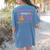 Halloween Teacher Or Student Hocus Pocus Everybody Focus For Men Women Kids Women's Comfort Colors T-Shirt Back Print Blue Jean