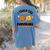 Halloween Teacher I Teach The Cutest Pumpkins In The Patch Women's Comfort Colors T-Shirt Back Print Blue Jean