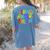 Happy 100th Day Of School 100 Days Brighter Girls Teacher Women's Comfort Colors T-Shirt Back Print Blue Jean Happy 100th Day Of School 100 Days Brighter Girls Teacher Women's Comfort Colors T-Shirt Back Print Blue Jean