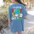 Happy First Day Of School Teacher Back To School Student Women's Comfort Colors T-Shirt Back Print Blue Jean Happy First Day Of School Teacher Back To School Student Women's Comfort Colors T-Shirt Back Print Blue Jean