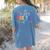 Happy Fri Yay Teacher Friday For Men Women Women's Comfort Colors T-Shirt Back Print Blue Jean