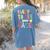 Happy To See Your Face Teacher Retro Back To School Women's Comfort Colors T-Shirt Back Print Blue Jean Happy To See Your Face Teacher Retro Back To School Women's Comfort Colors T-Shirt Back Print Blue Jean