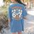 Haunted By 6x7 Math Teacher Halloween Pun Women's Comfort Colors T-Shirt Back Print Blue Jean Haunted By 6x7 Math Teacher Halloween Pun Women's Comfort Colors T-Shirt Back Print Blue Jean