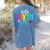 Hello Sixth Grade Cute Back To School 6th Grade Teacher Kids Women's Comfort Colors T-Shirt Back Print Blue Jean