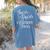 Hocus Pocus Everybody Focus Teacher Halloween Shirt Women's Comfort Colors T-Shirt Back Print Blue Jean
