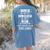 I'Ll Even Do That's Where I Draw The Line Math Teacher Joke Women's Comfort Colors T-Shirt Back Print Blue Jean