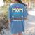 I'm Mom Grandma And A Retired Teacher Nothing Scares Me Men Women Women's Comfort Colors T-Shirt Back Print Blue Jean