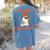 Inclusion Isn't Scary Shirt Halloween SLP Sped Teacher Women's Comfort Colors T-Shirt Back Print Blue Jean