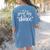 It's A Good Day To Dance Dancer Dancing Dance Teacher Women's Comfort Colors T-Shirt Back Print Blue Jean