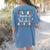 Jolliest Bunch Of Teachers Aides This Side Of Homeroom Women's Comfort Colors T-Shirt Back Print Blue Jean