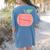 Kindergarten Apple Word Art For Teachers & Students Women's Comfort Colors T-Shirt Back Print Blue Jean Kindergarten Apple Word Art For Teachers & Students Women's Comfort Colors T-Shirt Back Print Blue Jean