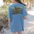 Kindergarten Camo Camouflage Boy Teacher Back To School Women's Comfort Colors T-Shirt Back Print Blue Jean