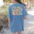 In My Kindergarten Era Retro Back To School Teacher Student Women's Comfort Colors T-Shirt Back Print Blue Jean