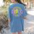 Kindergarten Rocks ABCD Back To School Rock Teacher Women's Comfort Colors T-Shirt Back Print Blue Jean