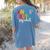 Kindergarten Squad Team Crew Teacher Back To School Women's Comfort Colors T-Shirt Back Print Blue Jean Kindergarten Squad Team Crew Teacher Back To School Women's Comfort Colors T-Shirt Back Print Blue Jean