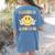 Kindergarten Teacher Team Hippie Smile Face Back To School Women's Comfort Colors T-Shirt Back Print Blue Jean Kindergarten Teacher Team Hippie Smile Face Back To School Women's Comfort Colors T-Shirt Back Print Blue Jean