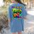 Let The Games Begin Fourth Grade Field Day 2025 Teacher Kid Women's Comfort Colors T-Shirt Back Print Blue Jean